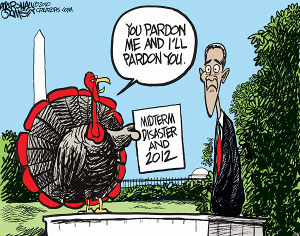 101121 Thanksgiving Pardons - Ramsey Cartoon