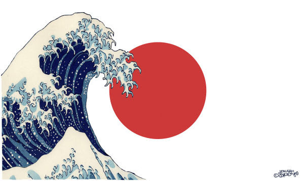 110313 Japan's Tsunami - Sutovec Cartoon