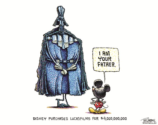 121103 Disney Purchases LucasFilms