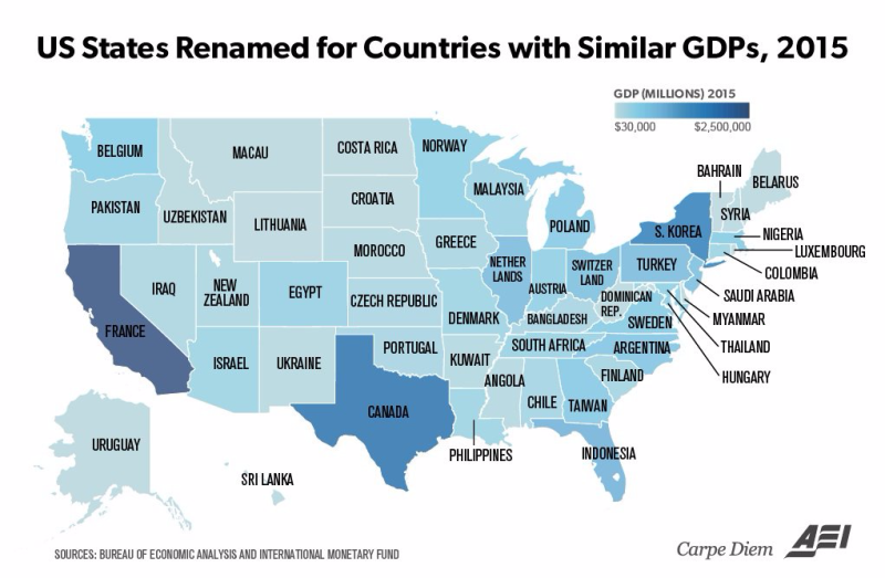 160828 States Renamed for Countries by GDP
